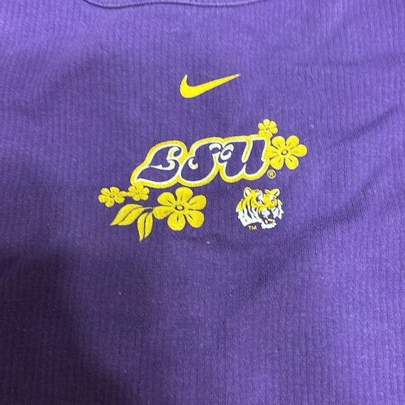 Ladies LSU Athletic Fitted Tank
Size Small Purple - Picture 2 of 6